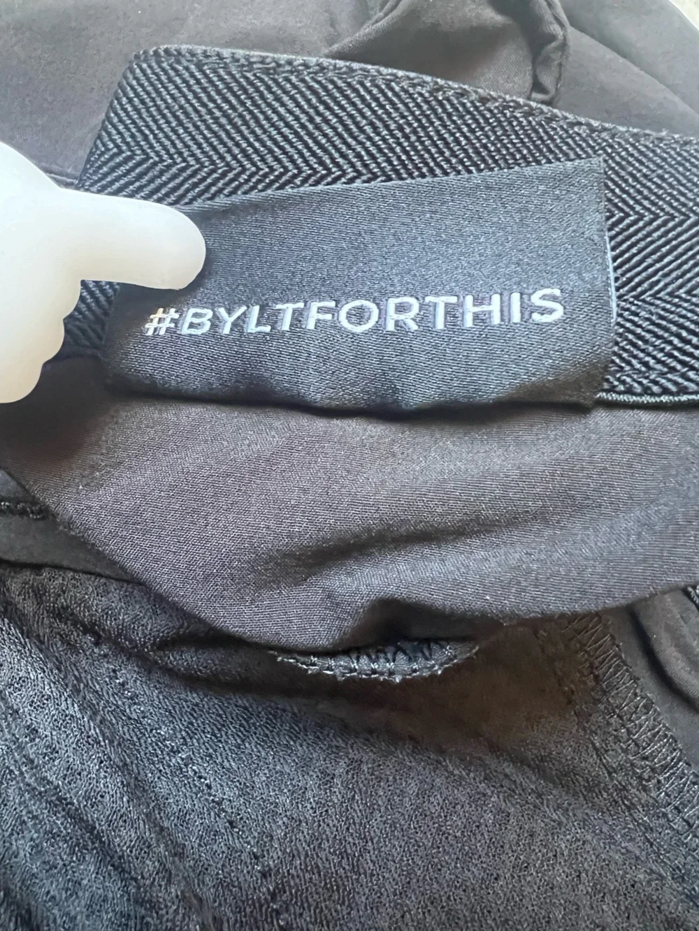 BYLT Basics Men Ace Jogger Performance Pants Black Athleisure Golf Lightweight38